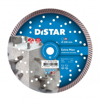 Diamantzaagblad Turbo 230 mm Extra Max 232 – Maximale Snijsnelheid voor Gewapend Beton, Baksteen & Klinkers - Diamond cutting blade Turbo 232 Extra Max 