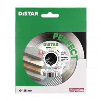 PERFECT diamantschijf 125 keramische tegels , DIAMOND CUTTING BLADE 1A1R 125X22,23H PERFECT PERFECT diamantschijf 125 keramische tegels , DIAMOND CUTTING BLADE 1A1R 125X22,23H PERFECT