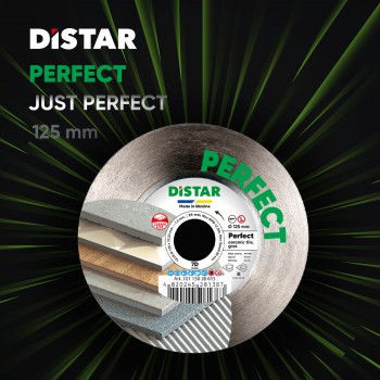 PERFECT diamantschijf 125 keramische tegels , DIAMOND CUTTING BLADE 1A1R 125X22,23H PERFECT