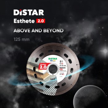 Diamantschijf 125 x 1,1mm  Esthete Li-ION , speciaal voor accu gereedschap