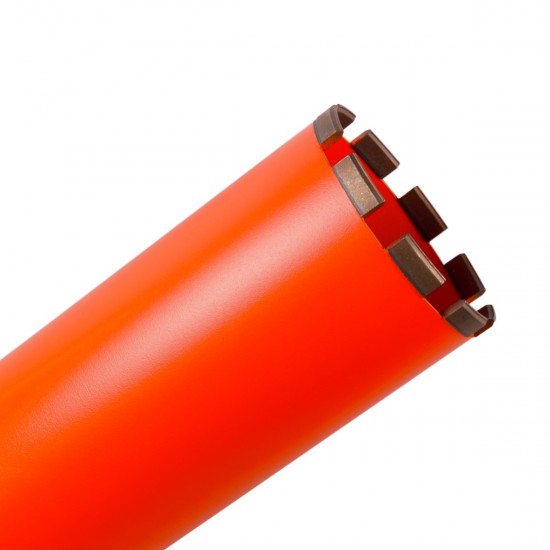 DDS-W 122 mm X 450 mm, aansluiting - 1/4 UNC RS6 - PRO Diamant Boor - Diamantkernboor - Kroonboor