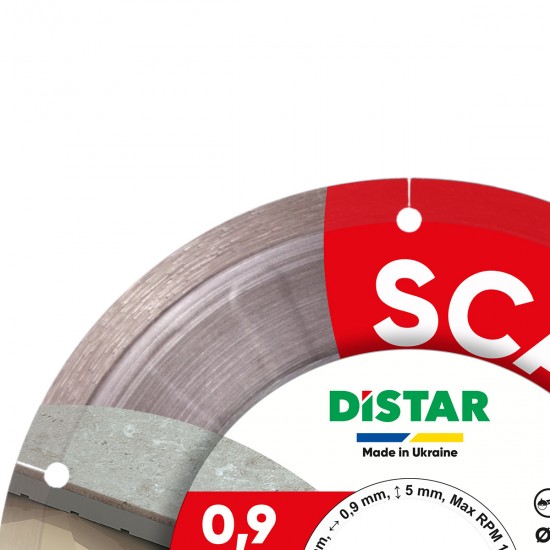 Diamantschijf Distar 101,6 x 22,23 Scalpel – Met Chirurgische Precisie - Diamond cutting blade Distar 101,6x22,23 Scalpel