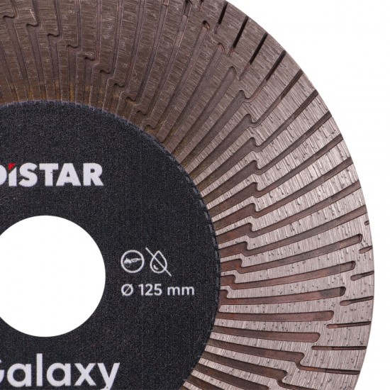  Diamant doorslijpschijf Distar Galaxy 125 x 30 x 22,23 mm - Diamond cutting blade Distar 125x30x22,23 Galaxy