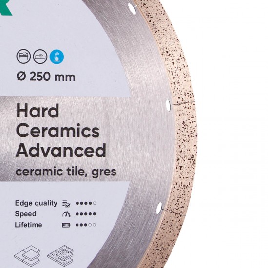 250 mm Diamantzaagblad Distar Hard Ceramics, Keramiek