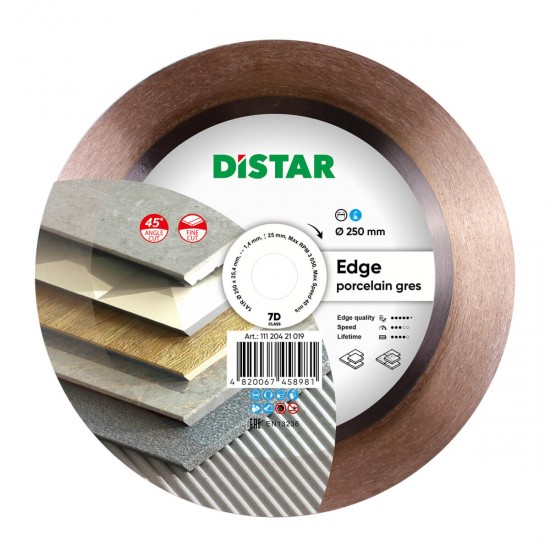 250 mm Diamantschijf 1A1R Edge PERFECT 45° - Diamond cutting blade 1A1R 250 Edge