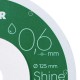 Diamond cutting blade 1A1R 125,6x0,6x22,23 Shine - Premium Diamantzaagblad Shine 1A1R – 125 x 0,6 mm voor Fijn Snijwerk