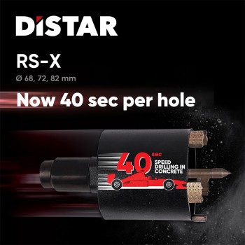  82 MM x 70mm – M16 -  Dozenboor RS-X  Professionele Diamantboor 