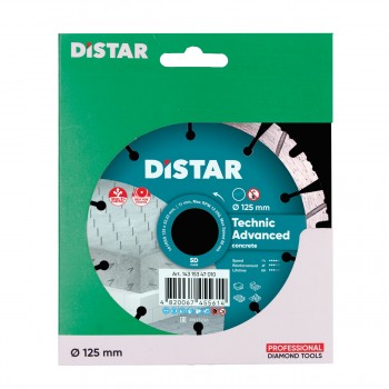 '' DISTAR '' Diamantschijf Technic Advanced 125 mm beton,gewapend beton