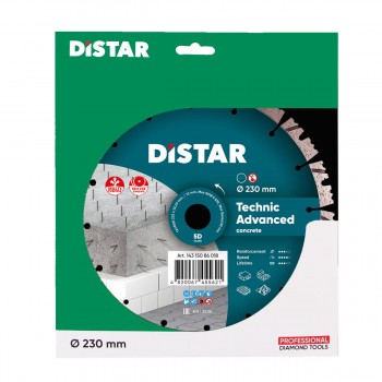 ''DIASTAR'' Diamantschijf Technic Advanced 230 mm beton,gewapend beton