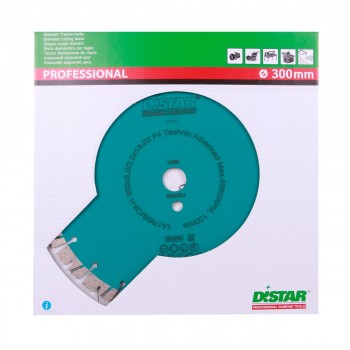 ''DIASTAR'' Diamantschijf Technic Advanced 300 x 25,4mm  beton,gewapend beton