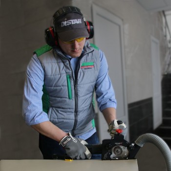 Snijgeleider AirSLIDER 90° x115-125 Soepel, verstelbaar, schoon schuiven.