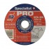 PRO Doorslijpschijf Metaal & RVS 125 x 1,0 x 22,23 mm – Professionele Slijpschijf SPECIALIST+