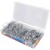 Set 450 stuks aluminium popnagels , 6-maten