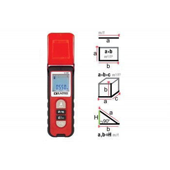 Digitale afstandsmeter KAPRO 30m   '' 363 Kaprometer K-30 ''