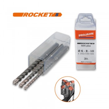 SDS plus - hamerboor /6/8/10 mm 3-delig - 160mm lang