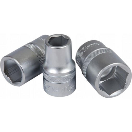 1/2” XI-ON Doppenset op Rail 10-delig (10–19 mm) – Voor Afgeronde Bouten & Moeren