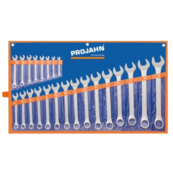 Ring - steeksleutelset, maten . 6-32mm , metrisch, 23-dlg. PROJAHN