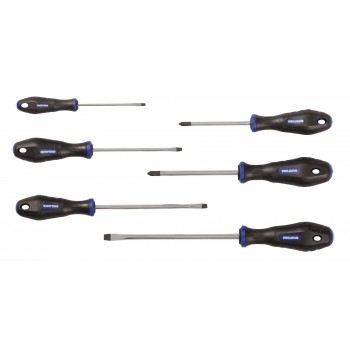4727  PROJAHN Schroevendraaierset 6-dlg. voor sleuf-/kruiskopschroeven PZ