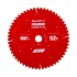 160 mm – 52T Cirkelzaagblad  Aluminium Zaagblad - Asgat 20mm - PREMIUM Kwaliteit  - SPECIALIST+ 