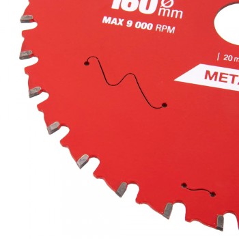 TCT Cirkelzaagblad Sandwichpanelen & Dun Metaal | 160x30Tx20mm – PREMIUM