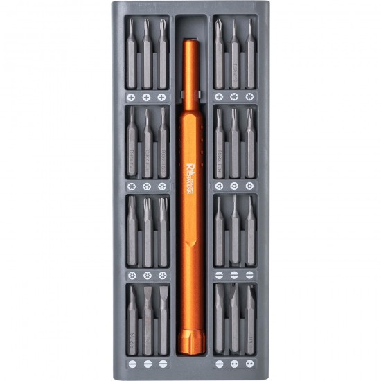 Precisie Schroevendraaier Set 49-delig – 48 Magnetische Bits – S2 Staal – Voor Telefoon, Laptop & Elektronica Precisie Schroevendraaier Set 49-delig – 48 Magnetische Bits – S2 Staal – Voor Telefoon, Laptop & Elektronica