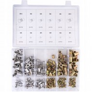 blindklinkmoer set 300 stuks , Staal , Aluminium