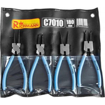 Ringtang ,Borgveertang set 4-delig 160mm