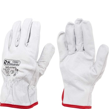Werkhandschoenen zacht rundleer 10 XL