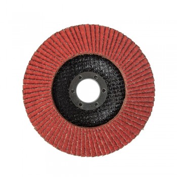 Lamellenschuurschijf 125 mm P120 – Ceramic PREMIUM voor RVS & Staal