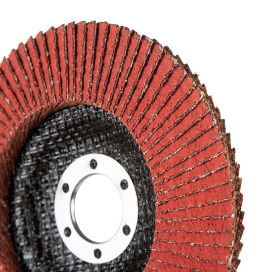 Lamellenschuurschijf 125 mm P60 – Ceramic PREMIUM voor RVS & Staal