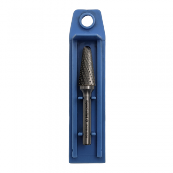 Hardmetalen stiftfrees , kegelvorm met ronde kop - KEL 12 x 28 x 6 mm ''Specialist+''