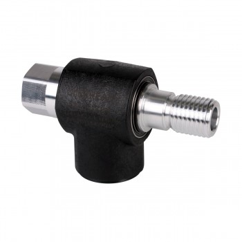 (0,5 KG) DUST COLLECTOR DRILLSTREAM ALUMINUM , Stofafzuiging droog 1 1/4 UNC x 1 1/4 UNC ,diamantboor accessoires