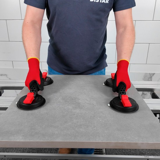 Professionele Dubbele Tegelzuignap DuoFIX – Voor Moeiteloze Tegelplaatsing op Alle Oppervlakken - Mechanic