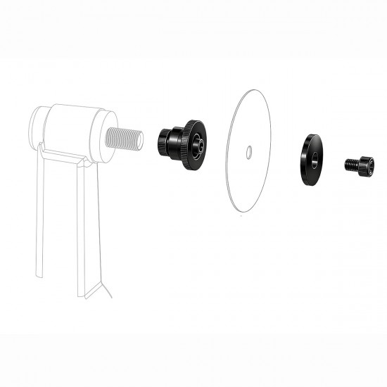 Distar Butterfly GRES Set – 2x Diamant Snijschijf 45x0,6x5,8 mm + Adapter D19 (5,8/9,6 mm) voor Proxxon