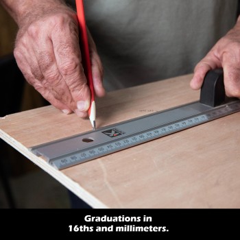 KAPRO-312 Liniaal met handvat - Aluminium - 800mm KAPRO-312 Liniaal met handvat - Aluminium - 800mm