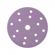 P400 / 150mm Keramisch Schuurschijf met klittenband 15 stofgaten	