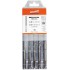 Hamerborenset, SDS-plus, 4 snijder, in Box ( 5 delig) ''Projahn''