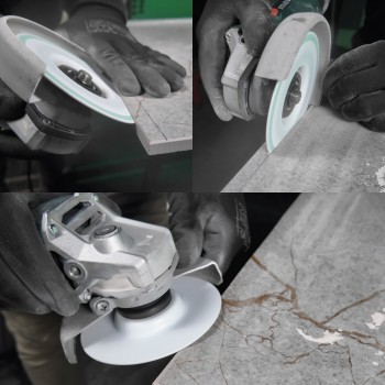 Diamant doorslijpschijf 1A1R V 115 × 1,8 / 1,5 × 30 × 22,23 – MasterGRIND - Diamond cutting blade 1A1R V 115x1,8/1,5x30x22,23 MasterGRIND