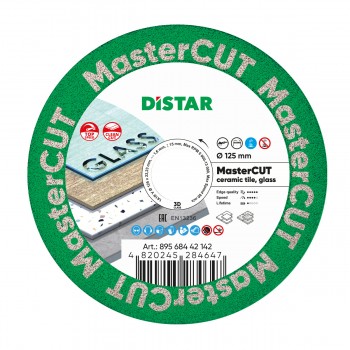 DIAMANT SNIJBLAD 1A1R V 125 MASTERCUT SNIJDEN ZONDER COMPROMIS , DIAMOND CUTTING BLADE 1A1R V 125 MASTERCUT