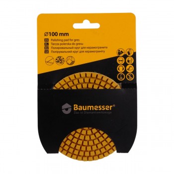 Baumesser Diamant Polijstpad Korrel 30 - 100mm