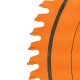 250mm x 80T x 30mm asgat , TCT Cirkelzaagblad met TCG-tanden – voor aluminium laminaat, en hout