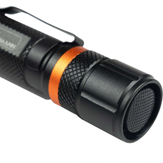 Compacte Aluminium Zaklamp 3W LED met Zoom – 120 lm, Werkt op AA Batterij Compacte Aluminium Zaklamp 3W LED met Zoom – 120 lm, Werkt op AA Batterij