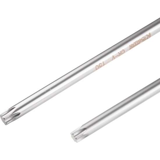 Torx Sleutelset met T-greep T15–T50 mm – 8-delig – CR-V Staal – In Opbergkoffer