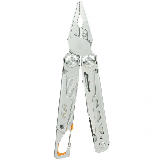 Multitool 15-in-1 van Roestvrij Staal – 170mm – Met Etui – Zakmes, Tang, Schaar, Zaag & Schroevendraaier – Multifunctioneel Gereedschap voor Outdoor & Klussen