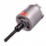 Professioneel Dozenboor set 72 mm gewapend beton, bakstenen