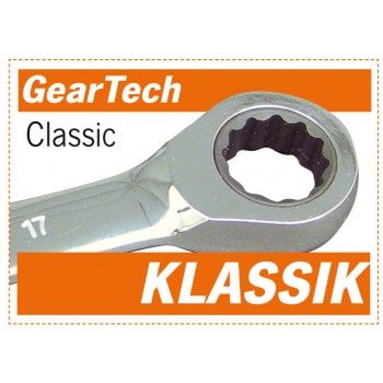 ''Projahn'' GearTech ringratelsleutelset - steek ratelset in oprolbaar zakje 4 - dlg
