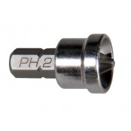 Gipsplaat bits PH2 met dieptestop x 25mm