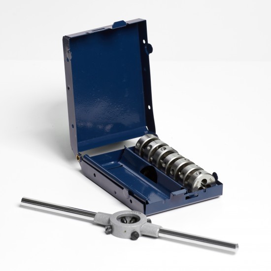 Rond Snijplaat & Houder Set M3-M12 | 25x9 mm HSS DIN223 Snijplaten en Snijplaathouder