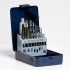 HSS DIN352 Machinetappen & Boorset M3–M12 (2.5–10.2mm) – 15-delige Set met Spiraalboren en Tapwrench