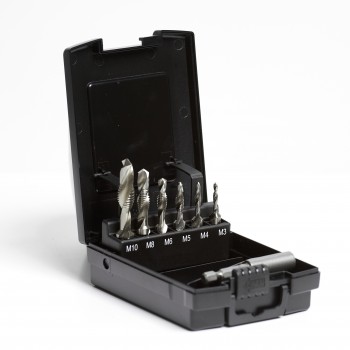 Combi tapbitset - Combi-boor - 7 delig HSS-G M3-M 10